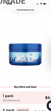 Luster’s Scurl 360 Style Wave Pomade